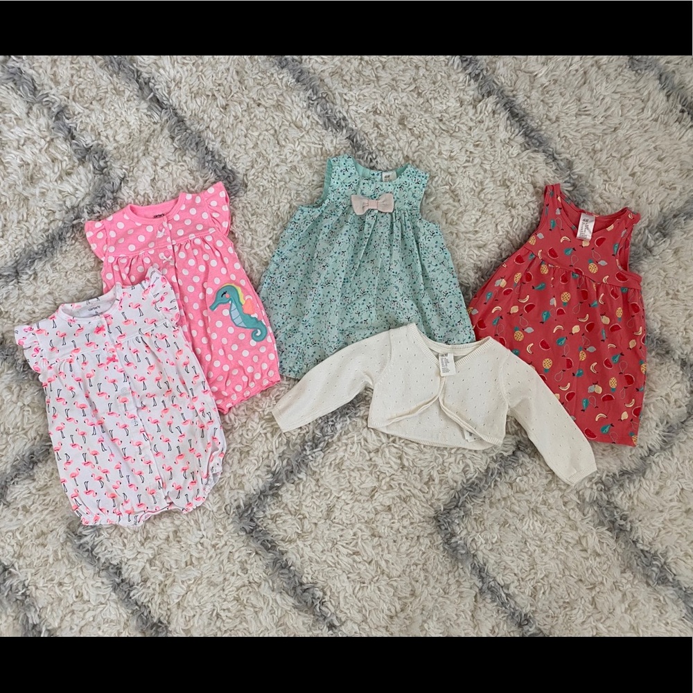 6 Month baby girl bundle